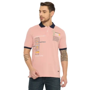 Men Half Sleeve Cotton Tshirt