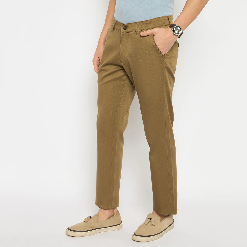Urban Men Cotton Chinos Trousers - Image 4