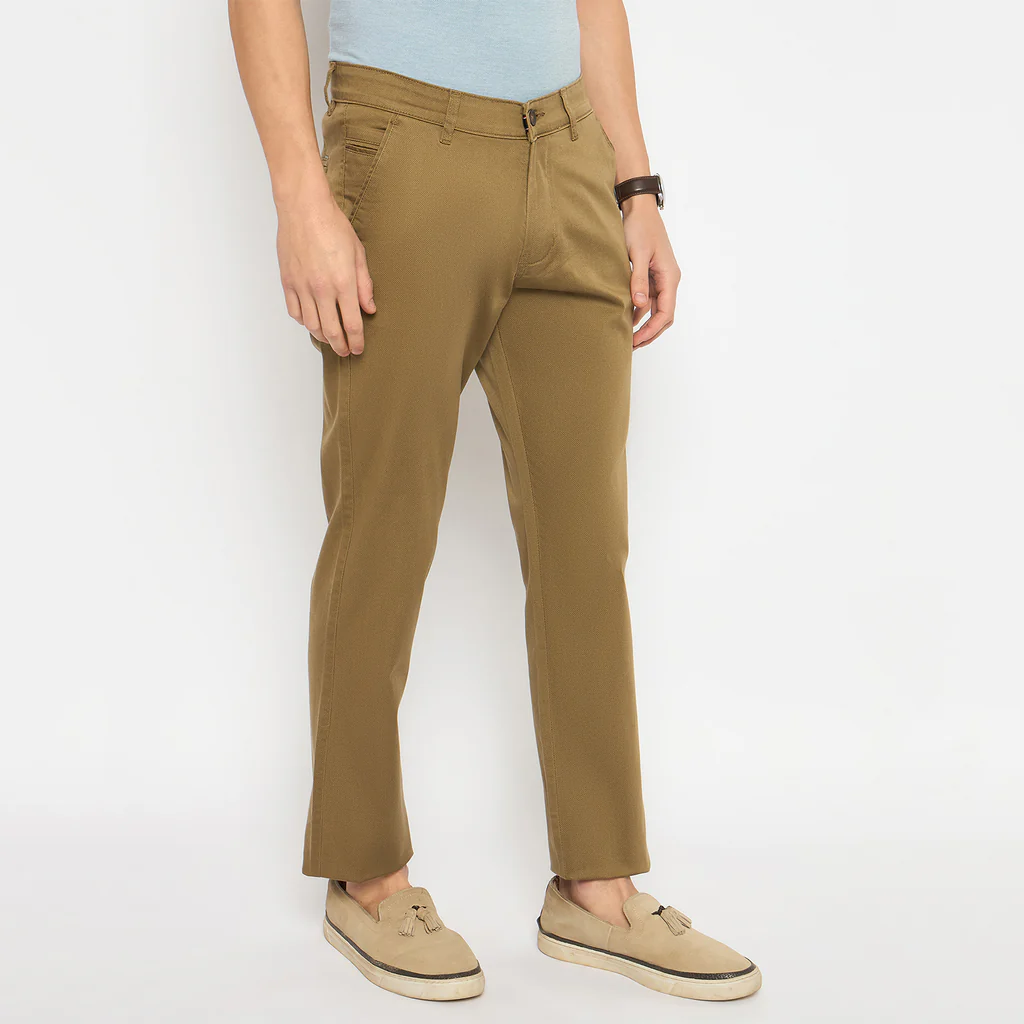 Urban Men Cotton Chinos Trousers - Image 2
